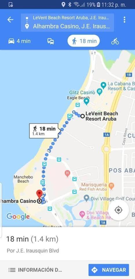 פאלם ביץ' Beautiful Apartment In Eagle Beach Levent מראה חיצוני תמונה